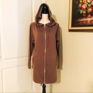 Zenana Outfitters Long Zip-up Women’s Hoodie